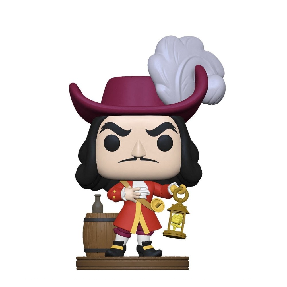 FUNKO POP! DISNEY VILLAINS CAPTAIN HOOK BOBBLE HEAD KNOCKER FIGURE FUNKO