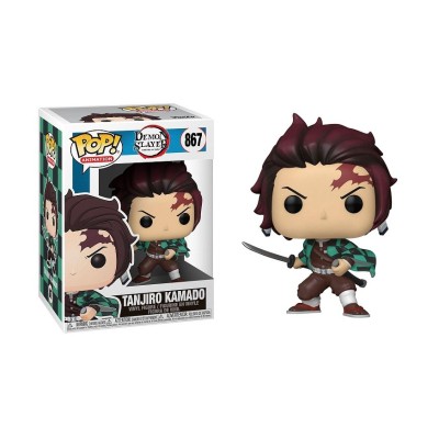 FUNKO POP! DEMON SLAYER TANJIRO KAMADO BOBBLE HEAD KNOCKER FIGURE FUNKO