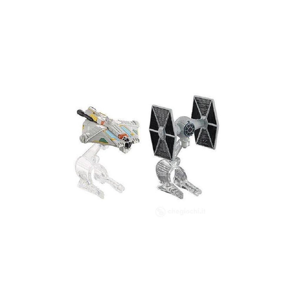 STAR WARS - TIE FIGHTER VS GHOST HOT WHEELS FIGURE MATTEL