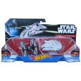 MATTEL STAR WARS - TIE FIGHTER VS MILLENNIUM FALCON HOT WHEELS FIGURE