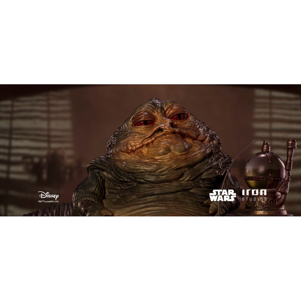 STAR WARS JABBA THE HUTT ART SCALE DELUXE 1/10 STATUA FIGURE IRON STUDIOS