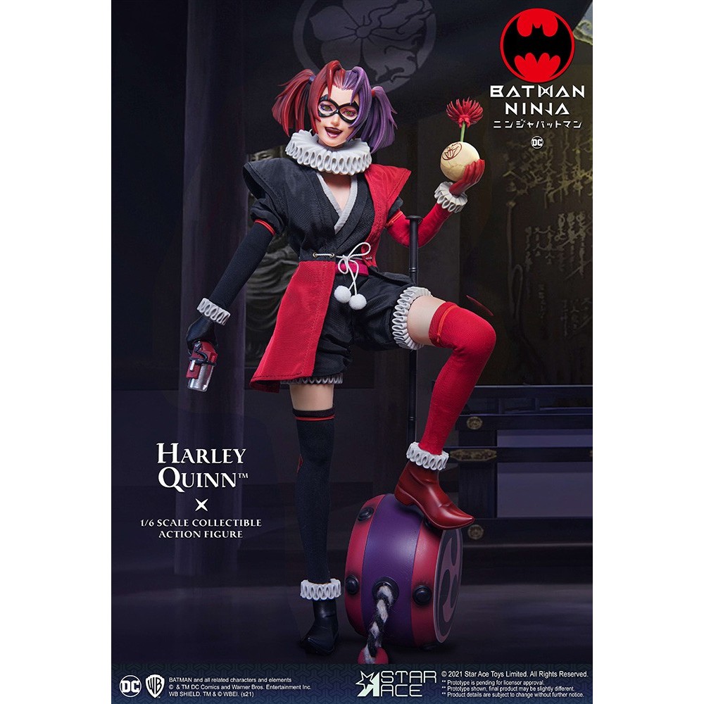 BATMAN NINJA 1/6 HARLEY QUINN DELUXE VERSION ACTION FIGURE STAR ACE