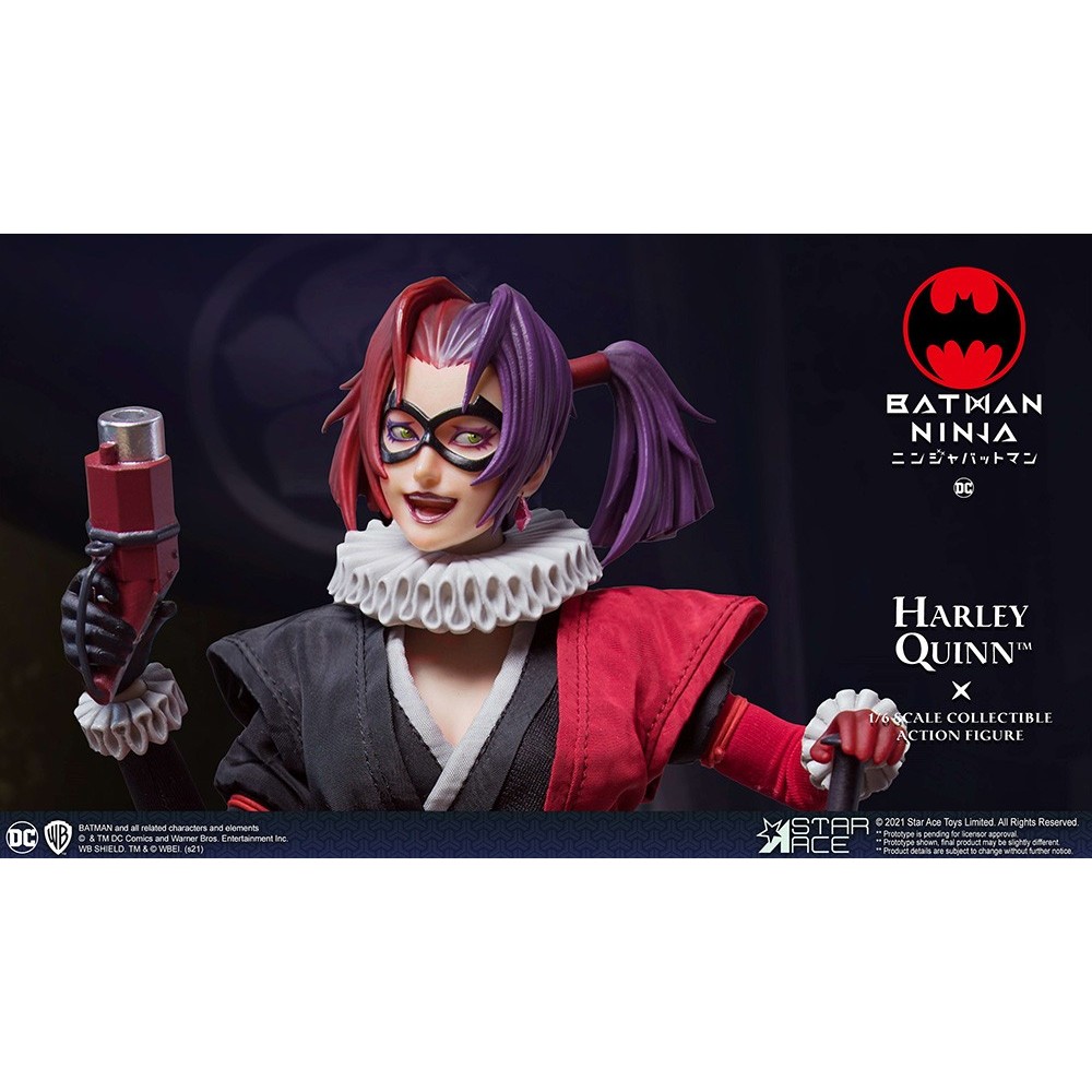 BATMAN NINJA 1/6 HARLEY QUINN DELUXE VERSION ACTION FIGURE STAR ACE