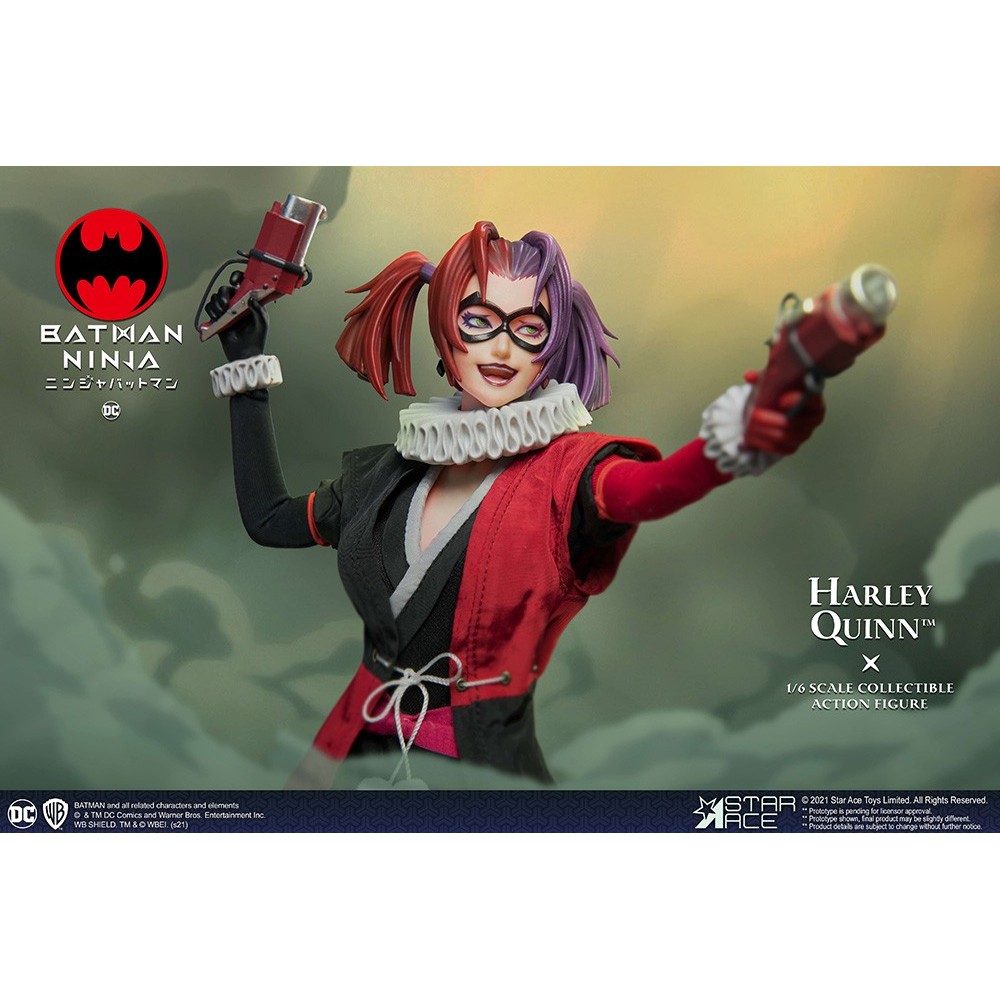 BATMAN NINJA 1/6 HARLEY QUINN DELUXE VERSION ACTION FIGURE STAR ACE