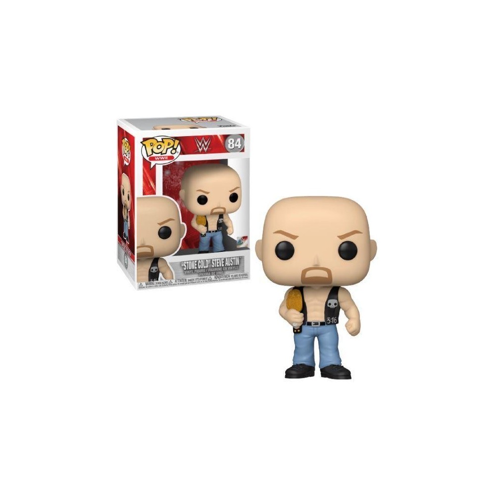 FUNKO FUNKO POP! WWE STONE COLD STEVE AUSTIN BOBBLE HEAD FIGURE