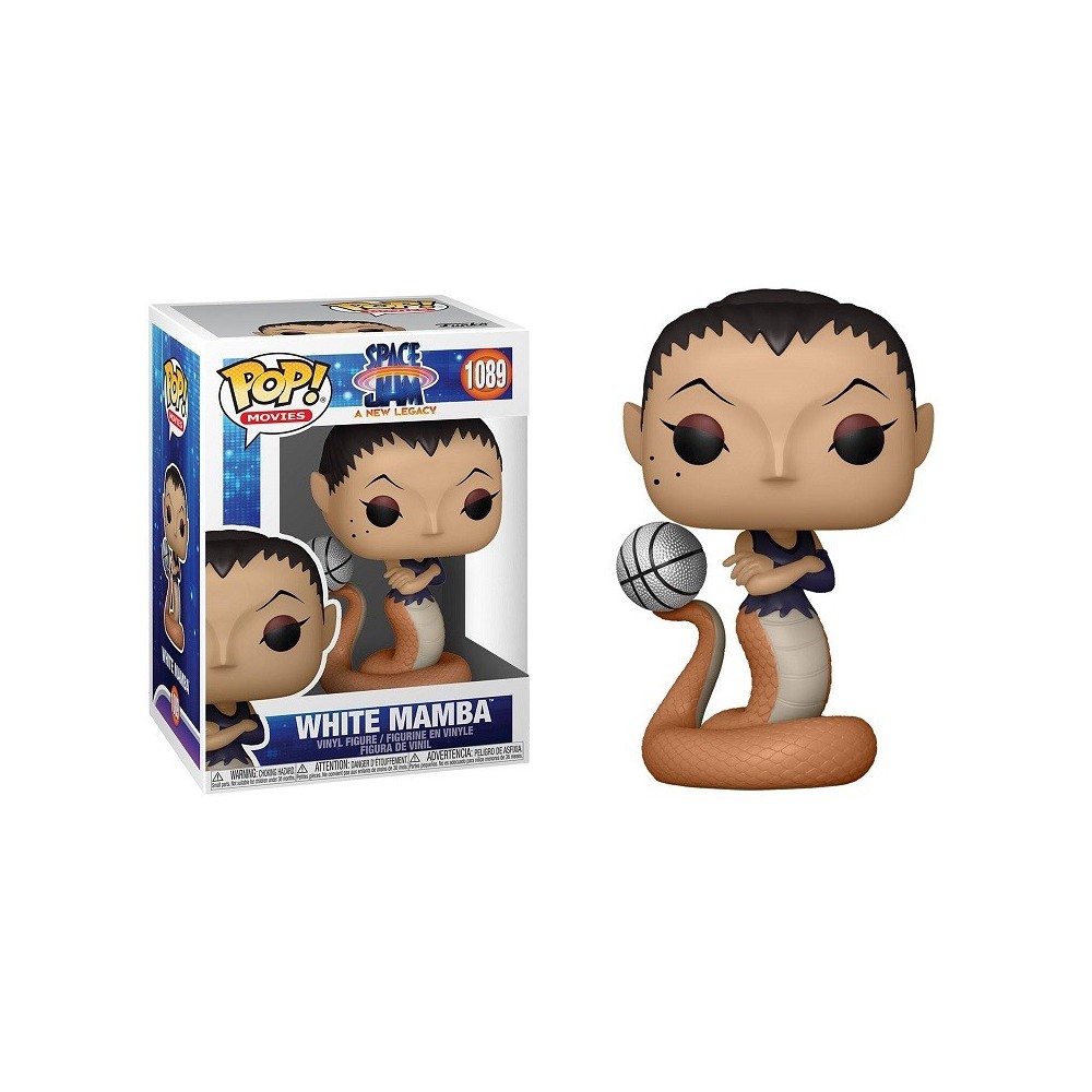 FUNKO POP! SPACE JAM 2 WHITE MAMBA BOBBLE HEAD KNOCKER FIGURE FUNKO