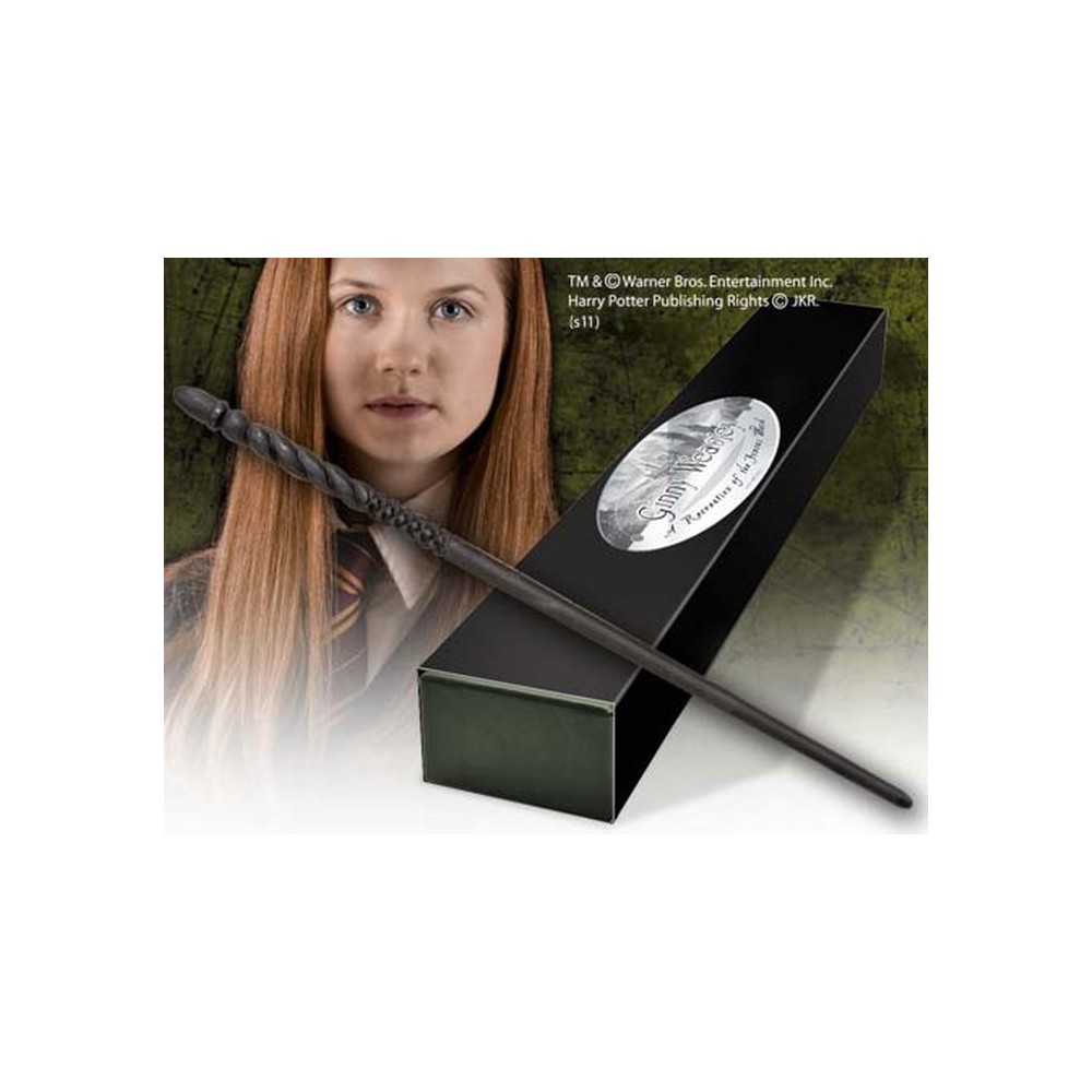 HARRY POTTER WAND GINNY WEASLEY REPLICA BACCHETTA NOBLE COLLECTIONS