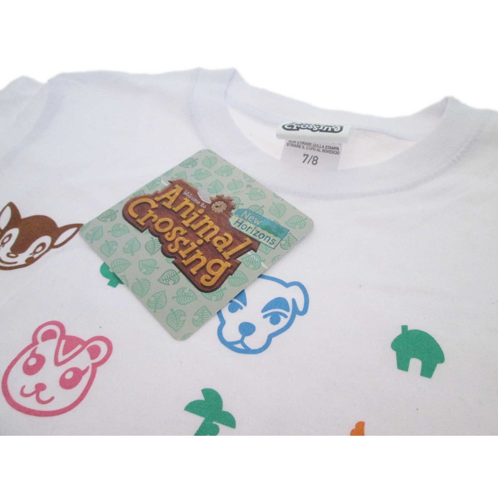 MAGLIA T SHIRT ANIMAL CROSSING CHARACTERS
