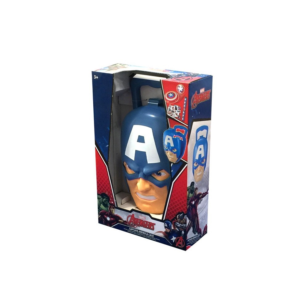 GRANDI GIOCHI CAPTAIN AMERICA CASE VALIGETTA