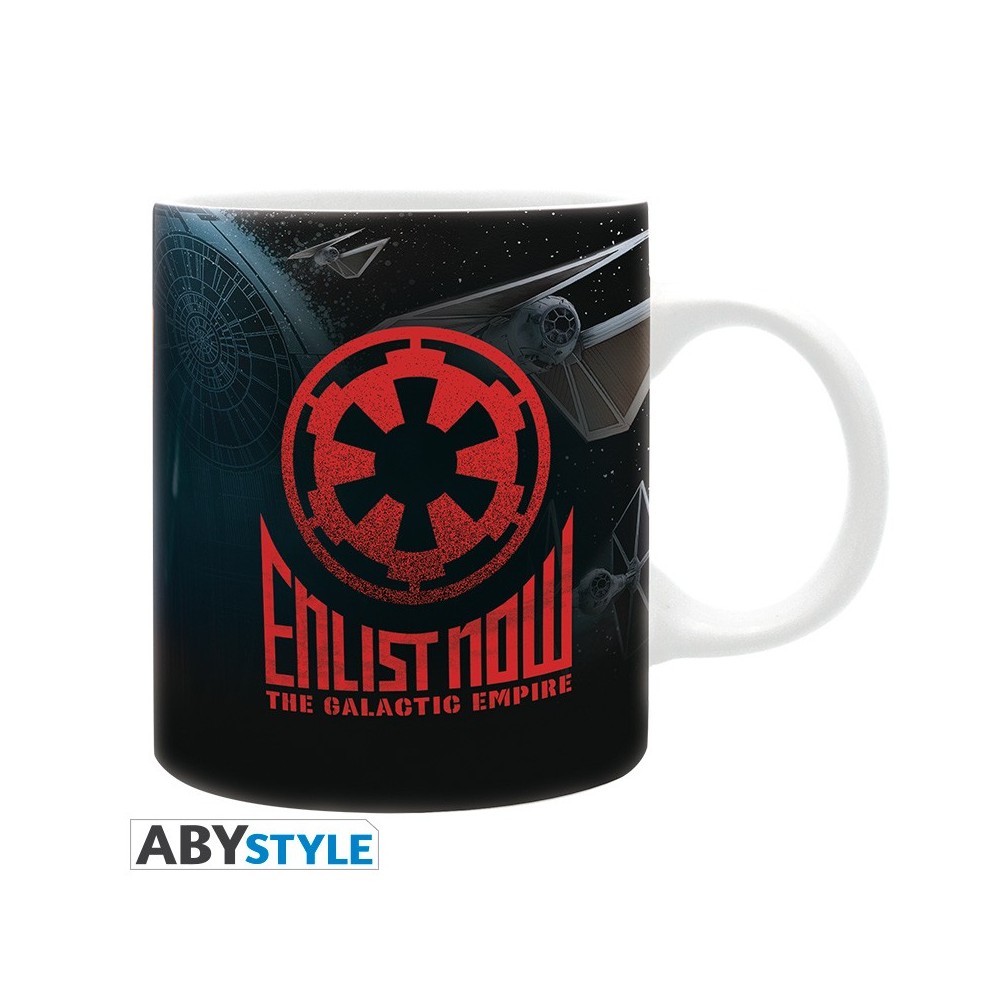 STAR WARS ENLIST NOW THE GALACTIC EMPIRE MUG TAZZA IN CERAMICA ABYSTYLE