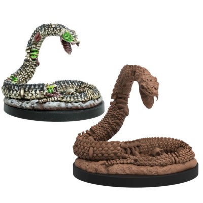 STEAMFORGED GAMES EPIC ENCOUNTERS CHAMBERS OF THE SERPENT FOLK SET MINIATURES