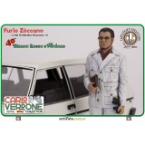INFINITE STATUE FURIO ZOCCANO ON FIAT 131 1/18 SCALE FIGURE REPLICA