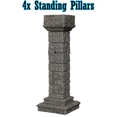 WIZKIDS POOLS AND PILLARS SET AMBIENTAZIONE DUNGEONS AND DRAGONS