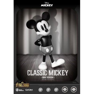 BEAST KINGDOM CLASSIC MICKEY MOUSE BLACK AND WHITE VERSION DAH-050SP ACTION FIGURE