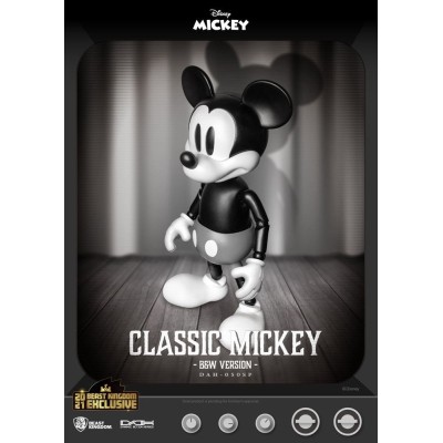 BEAST KINGDOM CLASSIC MICKEY MOUSE BLACK AND WHITE VERSION DAH-050SP ACTION FIGURE