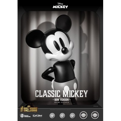 BEAST KINGDOM CLASSIC MICKEY MOUSE BLACK AND WHITE VERSION DAH-050SP ACTION FIGURE