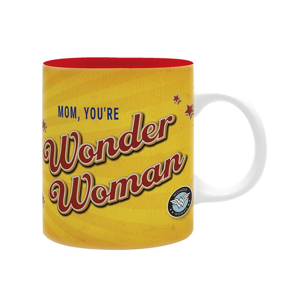 DC COMICS WONDER WOMAN MUM MUG TAZZA IN CERAMICA ABYSTYLE