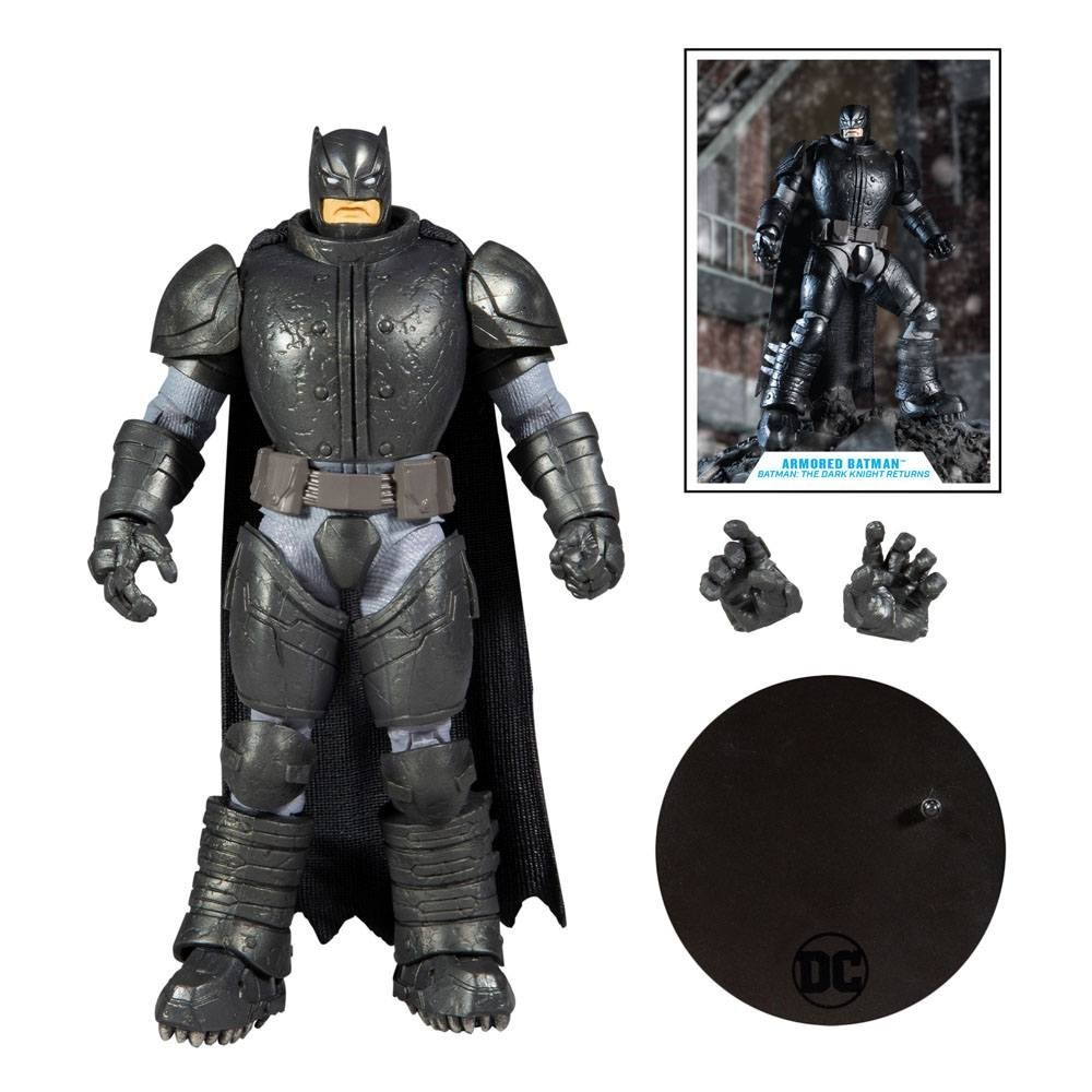 DC MULTIVERSE ARMORED BATMAN THE DARK KNIGHT RETURNS ACTION FIGURE MC FARLANE