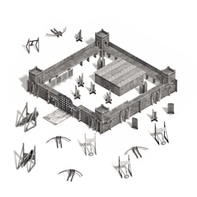 FANTASY WORLD CREATOR DARK CASTLE EXPANSION SET FIGURES GAME START STUDIO