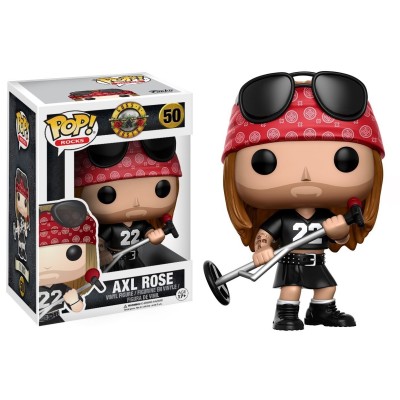 FUNKO POP! GUNS N ROSES - AXL ROSE BOBBLE HEAD KNOCKER FIGURE FUNKO
