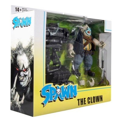 MC FARLANE SPAWN THE CLOWN 18CM ACTION FIGURE