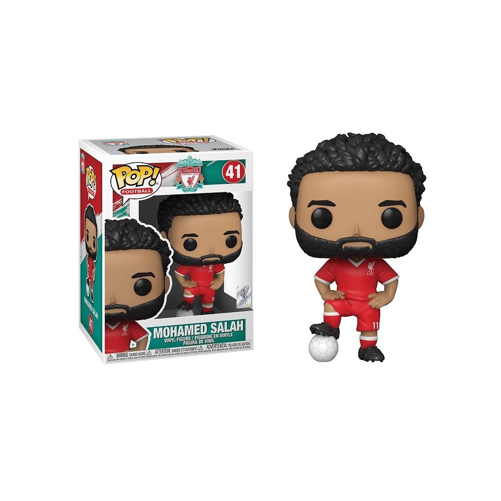FUNKO FUNKO POP! LIVERPOOL F.C. MOHAMED SALAH BOBBLE HEAD KNOCKER FIGURE