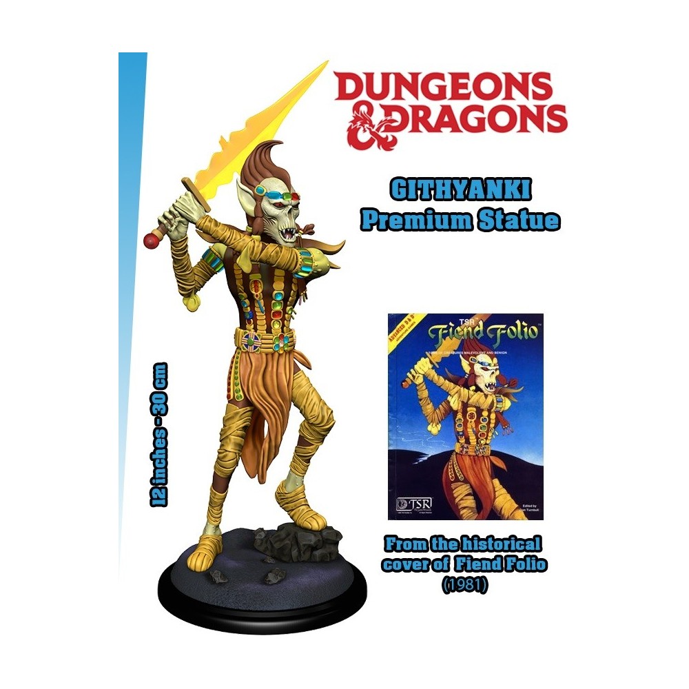 WIZKIDS DUNGEONS AND DRAGONS GITHYANKI PREMIUM STATUE FIGURE