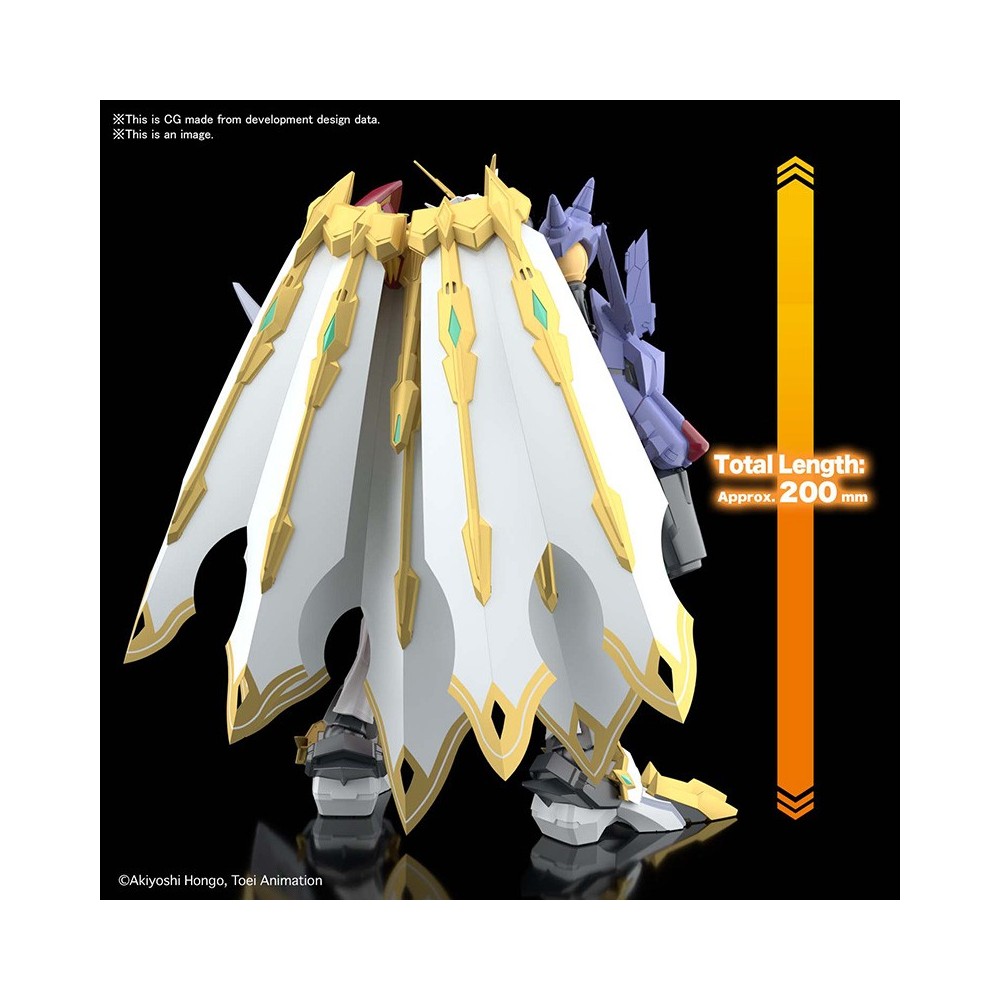 DIGIMON FIGURE RISE STANDARD AMPLIFIED OMEGAMON X-ANTIBODY MODEL KIT FIGURE BANDAI
