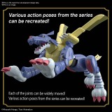 DIGIMON FIGURE RISE STANDARD METALGARURUMON MODEL KIT FIGURE BANDAI