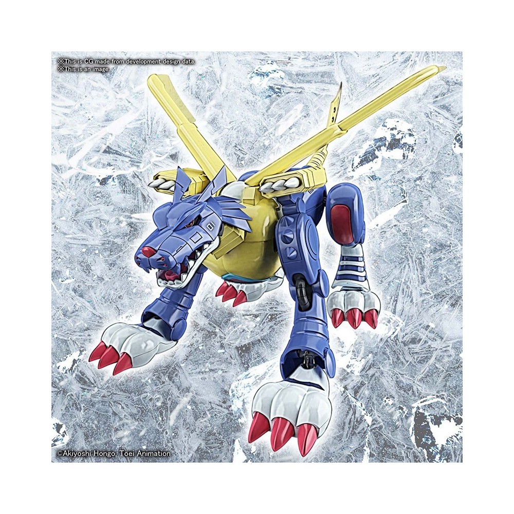DIGIMON FIGURE RISE STANDARD METALGARURUMON MODEL KIT FIGURE BANDAI