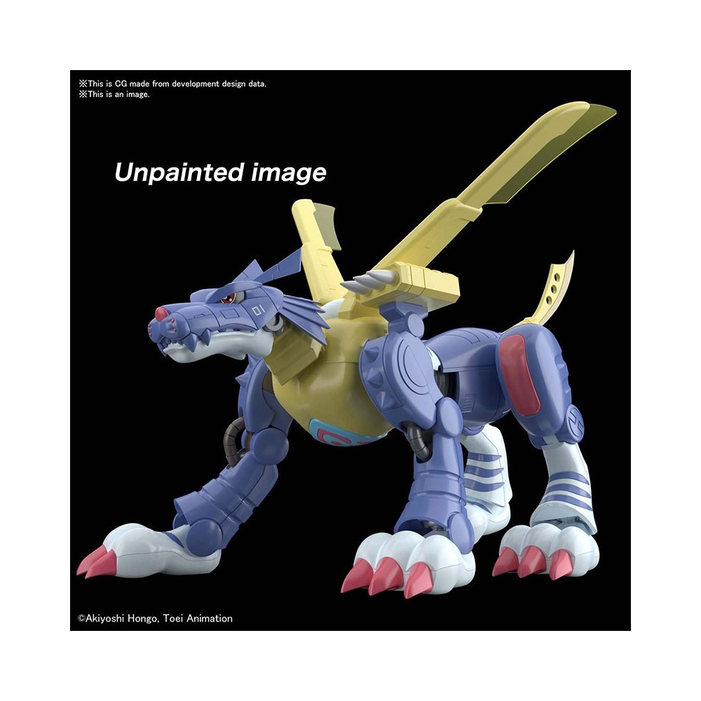 DIGIMON FIGURE RISE STANDARD METALGARURUMON MODEL KIT FIGURE BANDAI