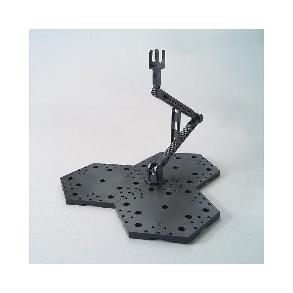 GUNDAM MODEL KIT ACTION BASE 4 BLACK NERO PER MASTER E HIGH GRADE BANDAI