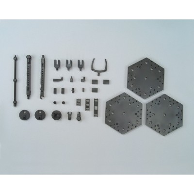 GUNDAM MODEL KIT ACTION BASE 4 BLACK NERO PER MASTER E HIGH GRADE BANDAI