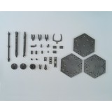 BANDAI GUNDAM MODEL KIT ACTION BASE 4 BLACK FOR MASTER AND HIGH GRADE