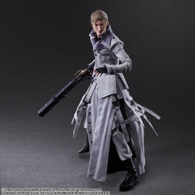 SQUARE ENIX FINAL FANTASY 7 REMAKE RUFUS SHINRA PLAY ARTS KAI ACTION FIGURE