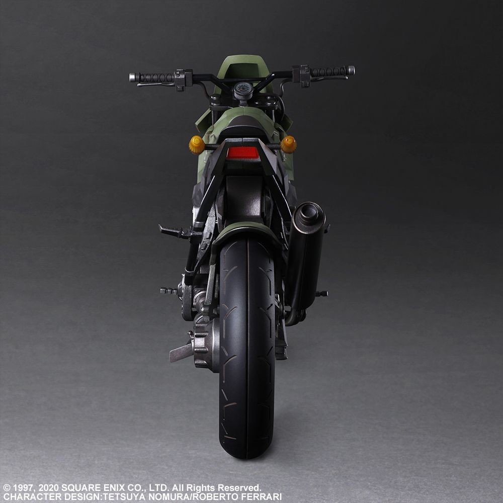 FINAL FANTASY 7 REMAKE JESSIE AND MOTORCYCLE PLAY ARTS KAI ACTION FIGURE SQUARE ENIX