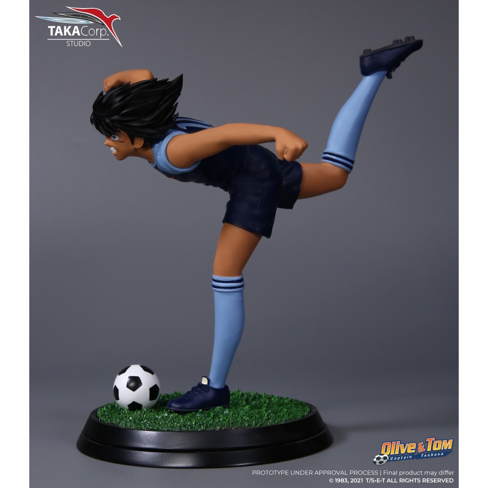 CAPTAIN TSUBASA (HOLLY E BENJI) CLASSIC KOJIRO HYUGA STATUA FIGURE TAKA CORP STUDIO
