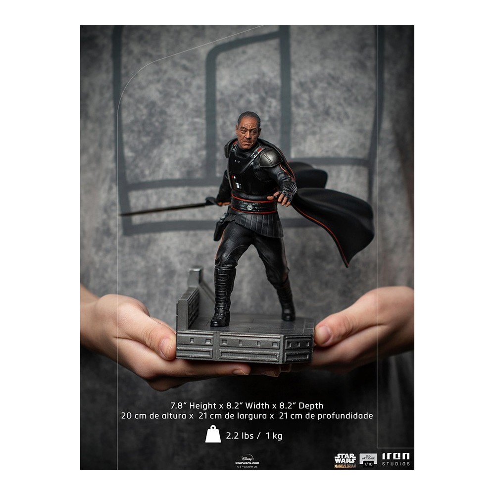 IRON STUDIOS STAR WARS THE MANDALORIAN MOFF GIDEON BDS ART SCALE 1/10 STATUE FIGURE