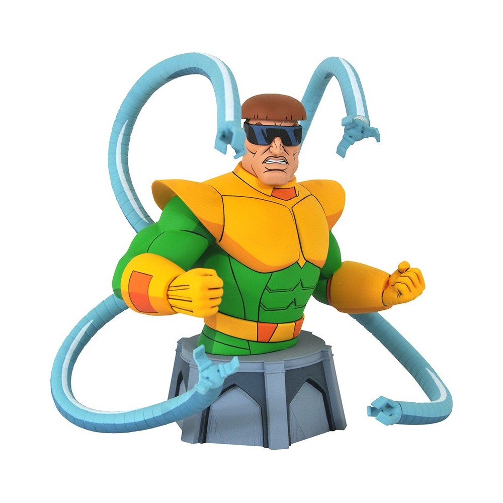 MARVEL ANIMATED DOCTOR OCTOPUS BUSTO STATUA RESINA FIGURE DIAMOND SELECT