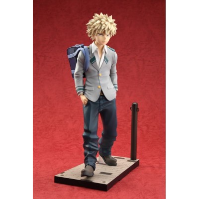 BELLFINE MY HERO ACADEMIA KATSUKI BAKUGO UNIFORM VER. STATUE FIGURE
