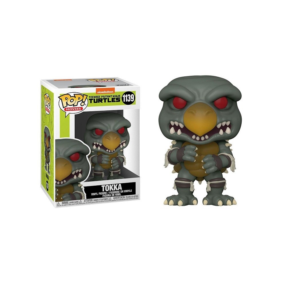 FUNKO POP! TEENAGE MUTANT NINJA TURTLES MOVIE TOKKA BOBBLE HEAD KNOCKER FIGURE FUNKO