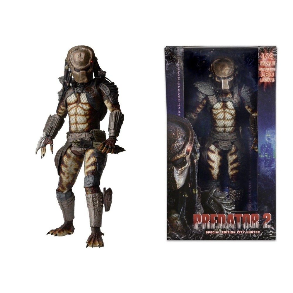 NECA PREDATOR 18" CITY HUNTER WITH LED ACTION FIGURE 45CM