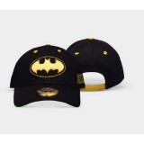 DIFUZED BASEBALL CAP BATMAN LOGO GOLD NERO