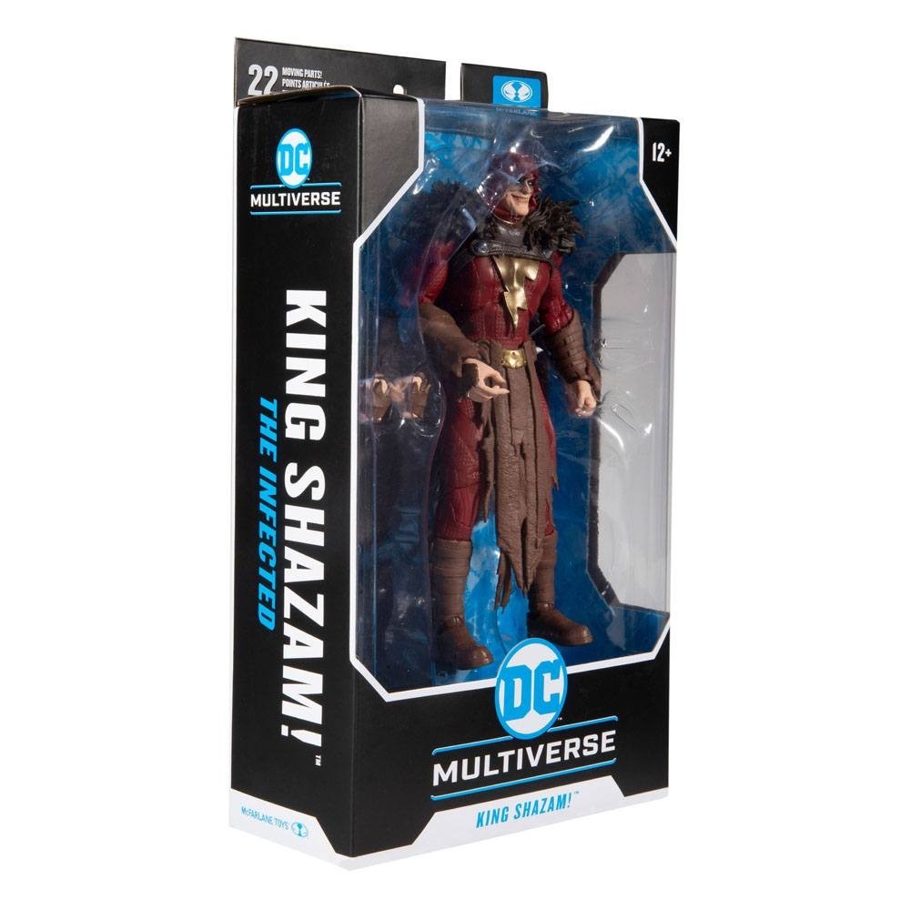 MC FARLANE DC MULTIVERSE KING SHAZAM THE INFECTED ACTION FIGURE