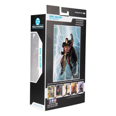 MC FARLANE DC MULTIVERSE KING SHAZAM THE INFECTED ACTION FIGURE