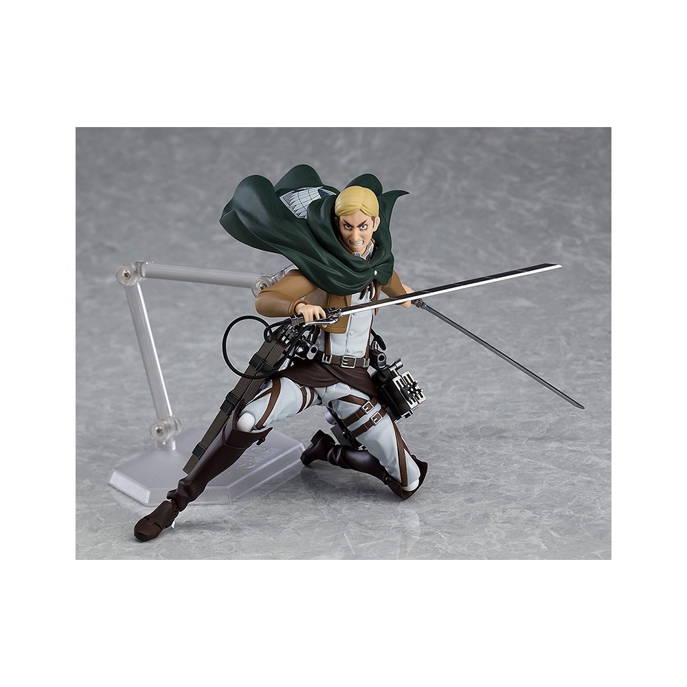ATTACK ON TITAN ATTACCO DEI GIGANTI - ERWIN SMITH FIGMA ACTION FIGURE MAX FACTORY