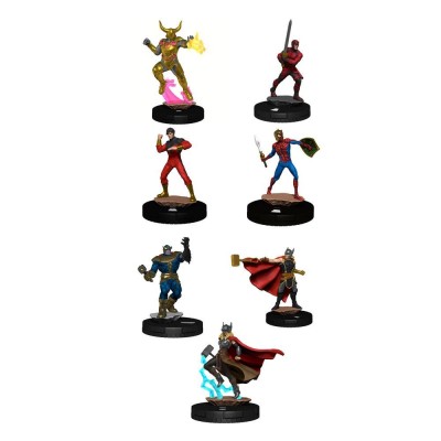 MARVEL HEROCLIX AVENGERS THE WAR OF THE REALMS 10X BOOSTER BRICK WIZKIDS