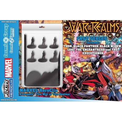 WIZKIDS MARVEL HEROCLIX AVENGERS THE WAR OF THE REALMS FAST FORCES
