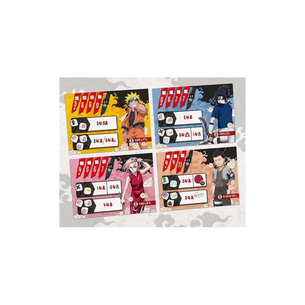 DO NOT PANIC GAMES NARUTO NINJA ARENA BOARD GAME ENGLISH