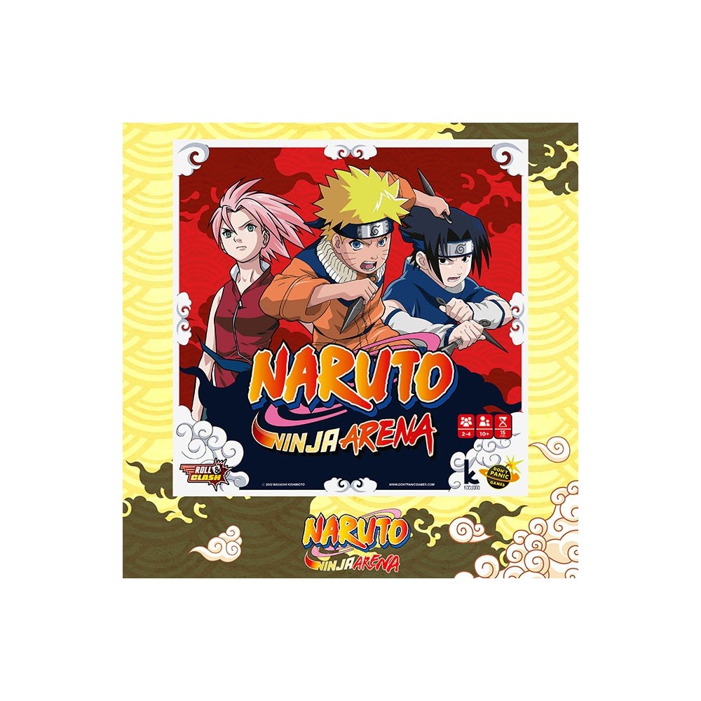 DO NOT PANIC GAMES NARUTO NINJA ARENA BOARD GAME ENGLISH